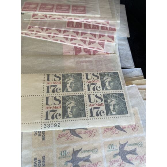 Lot of 100+ Stamps Mint / Used Postage Bird Hunting George Washington Air Mail - Picture 8 of 10